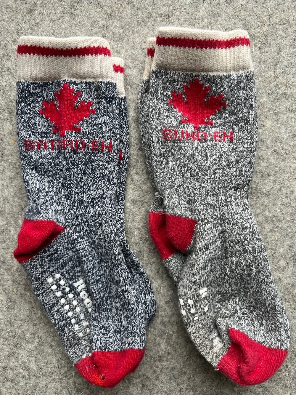 Roots toddler days of the week socks